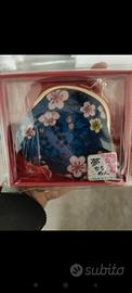 Portamonete a fiori,in stoffa,originale giapponese
