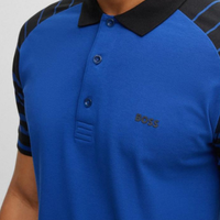 Polo BOSS Paule 3 Blu S Uomo nuova
