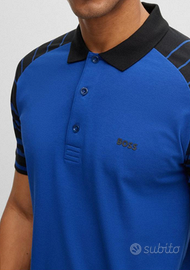 Polo BOSS Paule 3 Blu S Uomo nuova