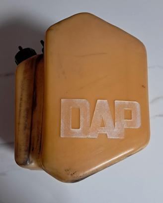 Set di 2 scritte DAP in gomma trasparente