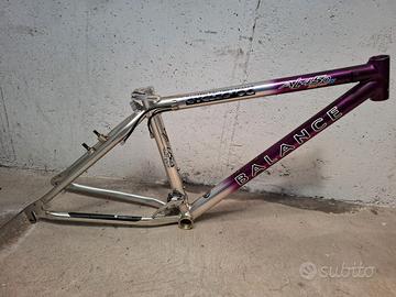 Telaio mtb balance al 450 made in usa bici vintage