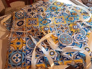 N 4 copri cuscini da sedia 