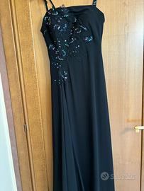 Abito da  cerimonia nero taglia M