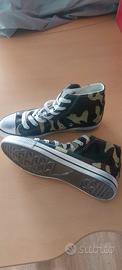 Sneakers Alte Donna Mimetiche Nuove - NR. 39 e 40
