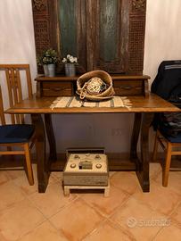 Scrivania Arte povera