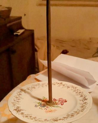 Alzatina in porcellana 'Laveno Diamond Stone'