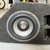 Fiat 500 subwoofer