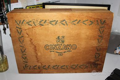 Scatola In Legno gift da collezione Liquori Cinz