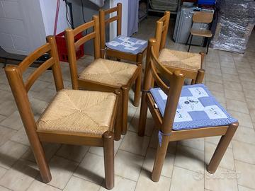 sedie in legno