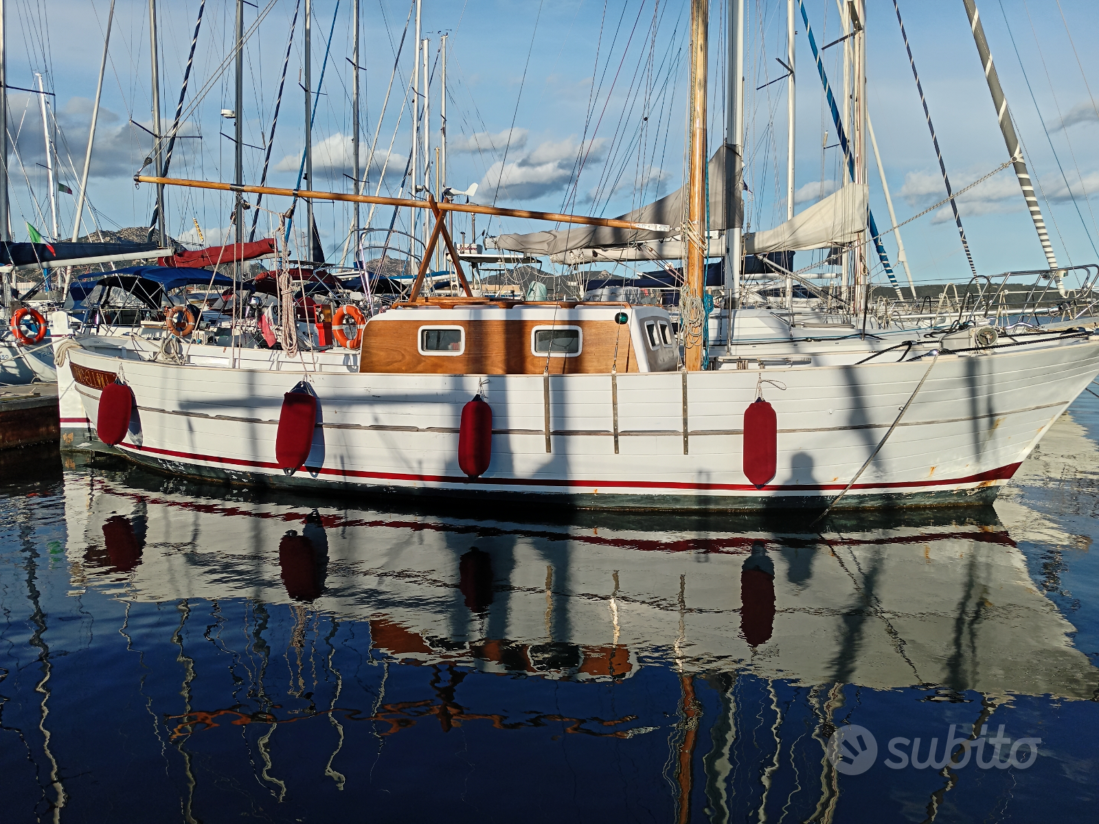 Gozzo a vela aurica — View photo 1