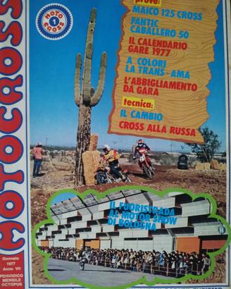 Rivista MOTOCROSS numero 1 anno 1977