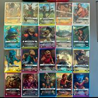 Set completo raro 20 card all star legend con box