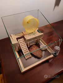 teca in vetro per criceto