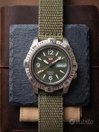 SEIKO 5 SPORTS - Military Green - Automatico 100M
