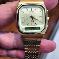Orologio Citizen vintage nuovo  dorato
