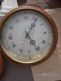 orologio e barometro vintage