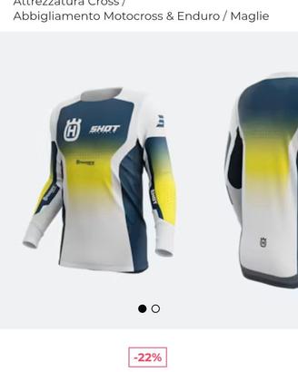 Maglia Enduro Husqvarna Shot Aerolite