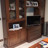 Vetrina legno massello