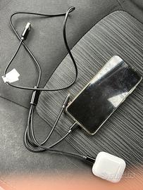 cavo 3in1 caricabatteria