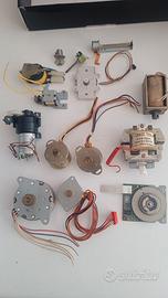 lotto motorini e bobine 14 pezzi