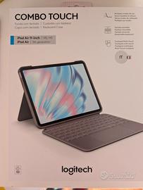 Custodia con tastiera Logitech Combo Touch x Ipad