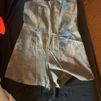 Tutina a motivo floreale