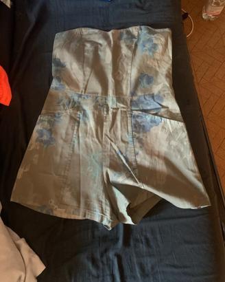 Tutina a motivo floreale