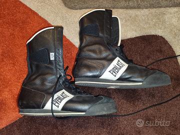 Stivaletti da Boxe Everlast Modello Vintage  Pelle