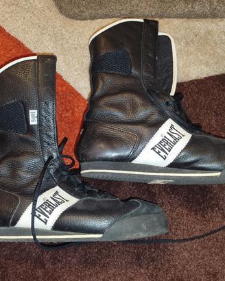 Stivaletti da Boxe Everlast Modello Vintage  Pelle