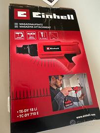 Attacco caricatore avvitatore cartongesso einhell