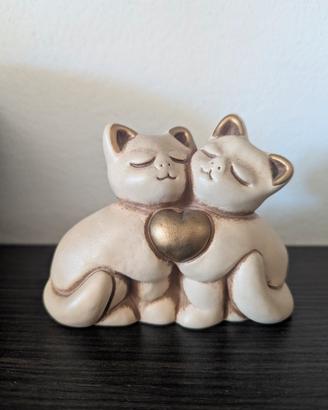 Thun coppia di gattini vintage