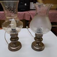 lampade da comodino in peltro