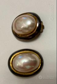 Orecchini clip di perle