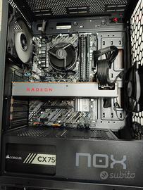 PC gioco-i5 9600K-rx5700-ddr4 16gb ram-ssd 512gb