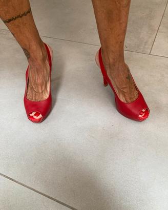 Scarpe arigianali tipo Chanel