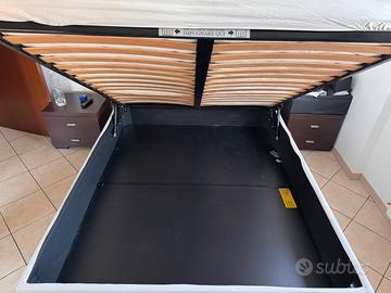 Letto contenitore OGGIONI con materasso