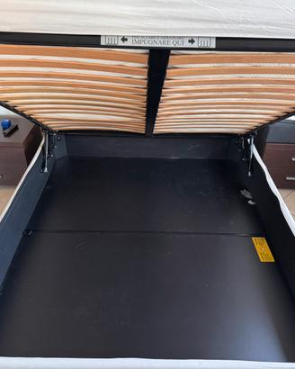 Letto contenitore OGGIONI con materasso