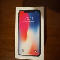 Scatola iphone x 64gb