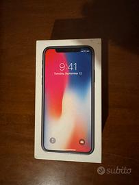 Scatola iphone x 64gb