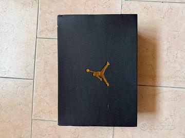 Air Jorda 1 Retro verde giallo EUR 43 -Con scatola