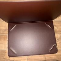 Sottomano scrivania in pelle Munari