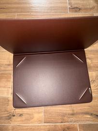 Sottomano scrivania in pelle Munari