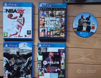 5 Giochi PS4 Playstation 4 Ita Solo in Blocco!