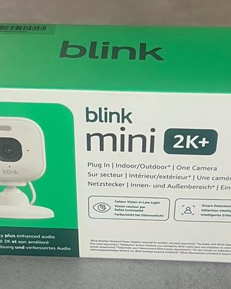 Telecamera per interno Blink mini2k+ sigillata