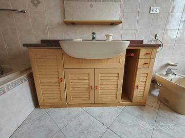 MOBILE BAGNO CON SPECCHIO