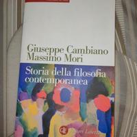 Storia della filosofia contemporanea Cambiano Mori