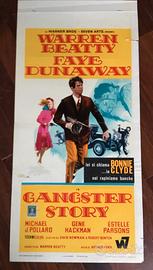 Gangster Story Locandina originale Faye Dunaway