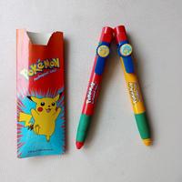 Coppia di penne Pokemon vintage