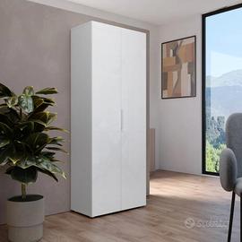  armadio in legno  bianco