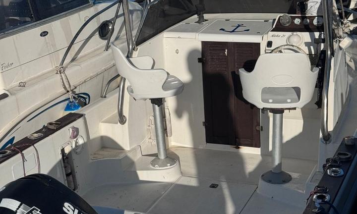 Barca petteruti 115cv suzuki